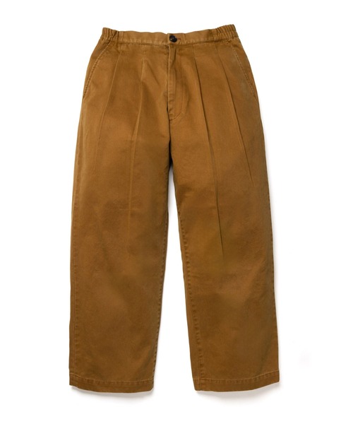 MR.OLIVE(ミスターオリーブ)の「VINTAGE SULFUR CHINO / 2 TUCK WIDE EASY PANTS /M263114(チノパンツ・メンズ・ブラック/ブラウン・SMALL/LARGE/MEDIUM)」の9枚目の写真