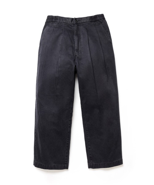 MR.OLIVE(ミスターオリーブ)の「VINTAGE SULFUR CHINO / 2 TUCK WIDE EASY PANTS /M263114(チノパンツ・メンズ・ブラック/ブラウン・SMALL/LARGE/MEDIUM)」の11枚目の写真