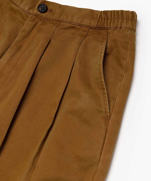 MR.OLIVE(ミスターオリーブ)の「VINTAGE SULFUR CHINO / 2 TUCK WIDE EASY PANTS /M263114(チノパンツ・メンズ・ブラック/ブラウン・SMALL/LARGE/MEDIUM)」の12枚目の写真