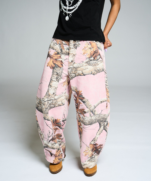 JOINT WORKS(ジョイントワークス)の「リアルツリーカーブパンツ / J REALTREE CURVE PANTS(その他パンツ・レディース・ピンク系その他/チョコ・MEDIUM/LARGE)」の7枚目の写真