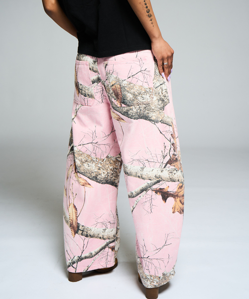 JOINT WORKS(ジョイントワークス)の「リアルツリーカーブパンツ / J REALTREE CURVE PANTS(その他パンツ・レディース・ピンク系その他/チョコ・MEDIUM/LARGE)」の9枚目の写真