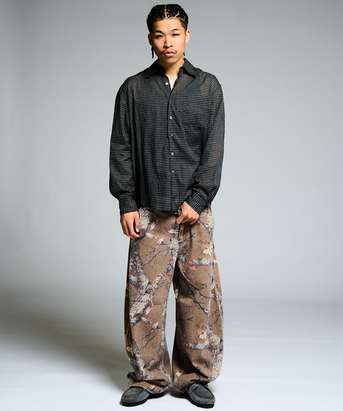 JOINT WORKS(ジョイントワークス)の「リアルツリーカーブパンツ / J REALTREE CURVE PANTS(その他パンツ・レディース・ピンク系その他/チョコ・MEDIUM/LARGE)」の11枚目の写真