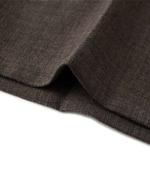 le cercle ADAM ET ROPE'(ルセルクルアダムエロペ)の「メランジサーフェイスワイドショーツ/セットアップ対応/イージーケア(その他パンツ・メンズ・ダークブラウン/チャコールグレー・LL/M/L)」の16枚目の写真