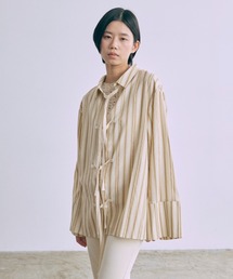 Multi-Stripe Knotted Shirt