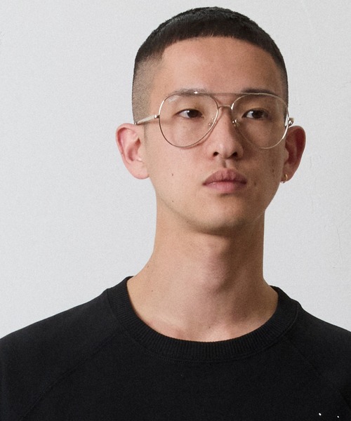 NUMBER (N)INE（ナンバーナイン）の「AVIATOR TEAR DROP SUNGLASSES / メタルフレーム ティアドロップ サングラス - UVカット -（サングラス・メンズ・スモーキーグリーン系/クリア/イエロー・FREE）」の18枚目の写真