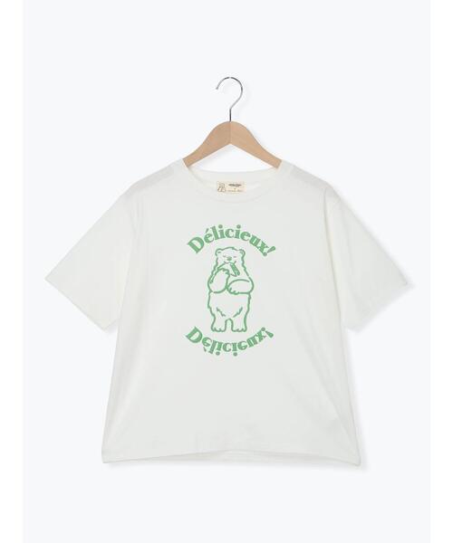 Samansa Mos2(サマンサ モスモス)の「【メルヘン×Samansa Mos2】発泡プリントTシャツ(Tシャツ/カットソー・レディース・グレー/オフホワイト/ピンク・F)」の15枚目の写真