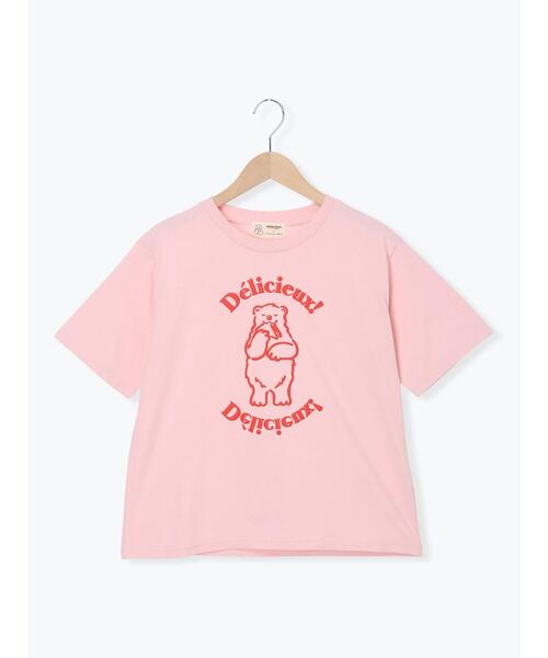 Samansa Mos2(サマンサ モスモス)の「【メルヘン×Samansa Mos2】発泡プリントTシャツ(Tシャツ/カットソー・レディース・グレー/オフホワイト/ピンク・F)」の16枚目の写真