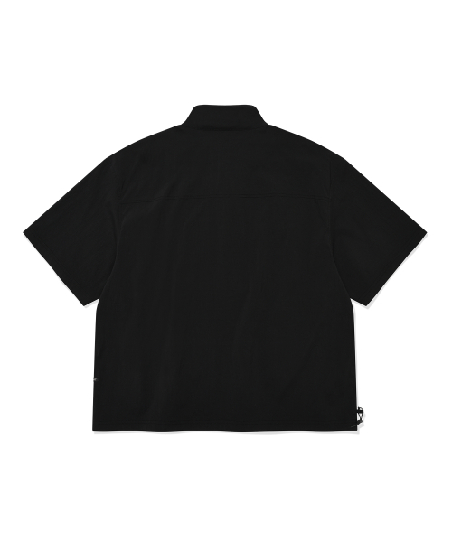COVERNAT(カバーナット)の「ナイロンハーフジップTシャツブラック(Tシャツ/カットソー・レディース・その他・SMALL/MEDIUM/LARGE/X-LARGE/XX-LARGE)」の2枚目の写真