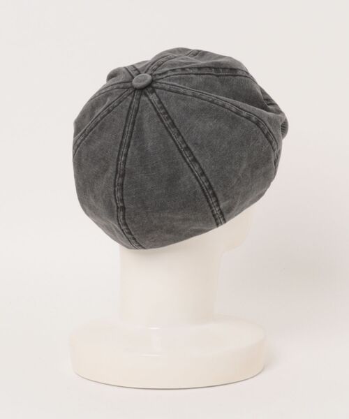 CPH(シーピーエイチ)の「CASQUETTE/ PIGMENT DYE /キャスケット(キャスケット・メンズ・ブラック・S/L)」の2枚目の写真