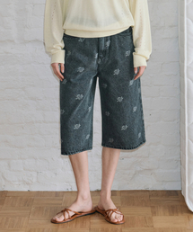 Bermuda Denim Shorts (Grey)
