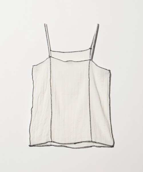 Steven Alan(スティーブンアラン)の「<BASERANGE>SHOK SQUARE TOP/トップス(シャツ/ブラウス・レディース・ホワイト・S)」の2枚目の写真