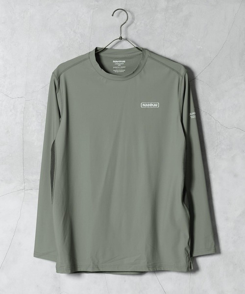 jiggys shop（ジギーズショップ）の「【南海部品コラボ】UVカット 接触冷感 吸水速乾 消臭 ストレッチ ロンT（Tシャツ/カットソー・メンズ・ブラック/グレー・MEDIUM/LARGE/X-LARGE）」の11枚目の写真