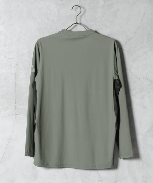 jiggys shop（ジギーズショップ）の「【南海部品コラボ】UVカット 接触冷感 吸水速乾 消臭 ストレッチ ロンT（Tシャツ/カットソー・メンズ・ブラック/グレー・MEDIUM/LARGE/X-LARGE）」の14枚目の写真