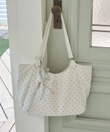 ドットチャーム付ショルダーBAG/Shoulder bag with polka dot charm