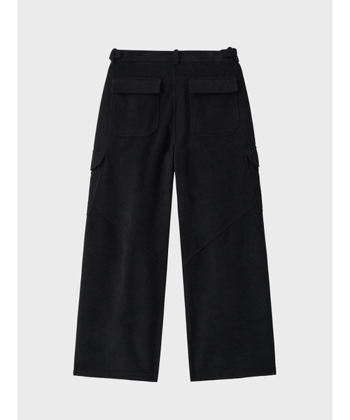 NOIRER(ノイア)の「ウールカーゴパラシュートパンツ(ブラック)(その他パンツ・メンズ・その他・48/50/52)」の3枚目の写真