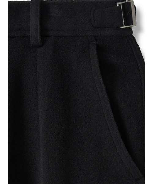 NOIRER(ノイア)の「ウールカーゴパラシュートパンツ(ブラック)(その他パンツ・メンズ・その他・48/50/52)」の5枚目の写真
