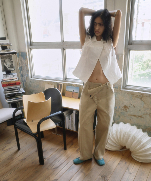 PORTERNA(ポルテナ)の「DOT SQUARE FLATS-TEAL BLUE(バレエシューズ・レディース・その他・25cm/23cm/24cm)」の11枚目の写真