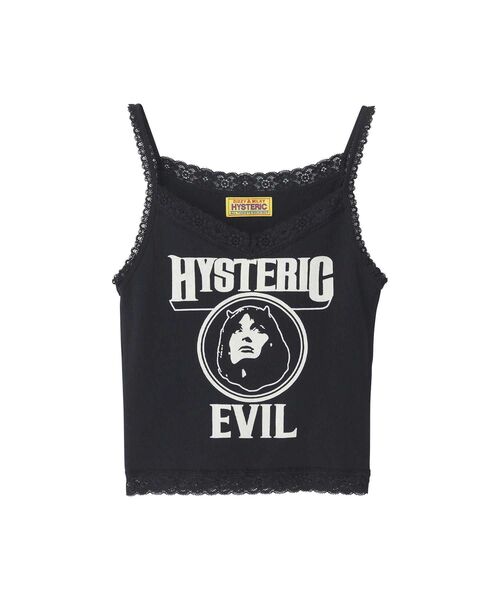 HYSTERIC GLAMOUR(ヒステリックグラマー)の「EVIL WOMAN キャミソール(キャミソール・レディース・グリーン/ブラック/レッド・FREE)」の1枚目の写真