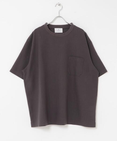 URBAN RESEARCH Sonny Label（アーバンリサーチサニーレーベル）の「接触冷感リネン混ショートスリーブTシャツ（Tシャツ/カットソー・メンズ・チャコールグレー/ストライプ/ブラック・X-LARGE/LARGE/MEDIUM）」の18枚目の写真