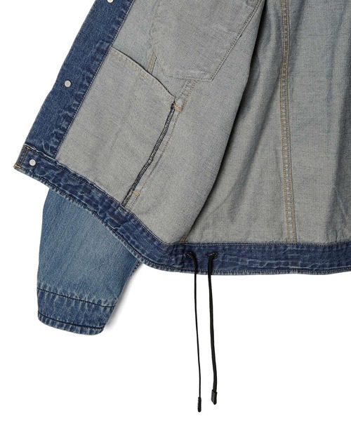 N.HOOLYWOOD(N.ハリウッド)の「【N.HOOLYWOOD】2251-BL06-015 BLOUSON(ブルゾン・メンズ・ブルー/グレー・38)」の7枚目の写真