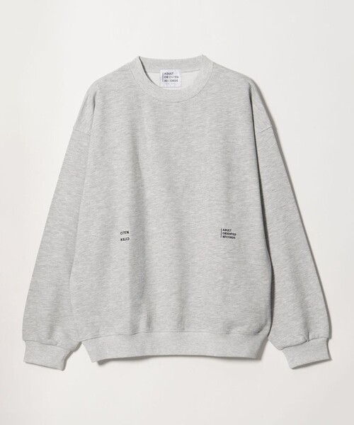 CITEN（シテン）の「【別注】＜Adult Oriented Records×NAGAI×CITEN＞スウェット（スウェット・メンズ・ライトグレー・M/L）」の9枚目の写真