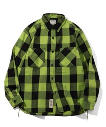【HOUSTON/ヒューストン】BLOCK CHECK VIYELLA SHIRT/ブロックチェックビエラシャツ