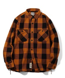 【HOUSTON/ヒューストン】BLOCK CHECK VIYELLA SHIRT/ブロックチェックビエラシャツ