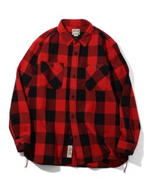 【HOUSTON/ヒューストン】BLOCK CHECK VIYELLA SHIRT/ブロックチェックビエラシャツ