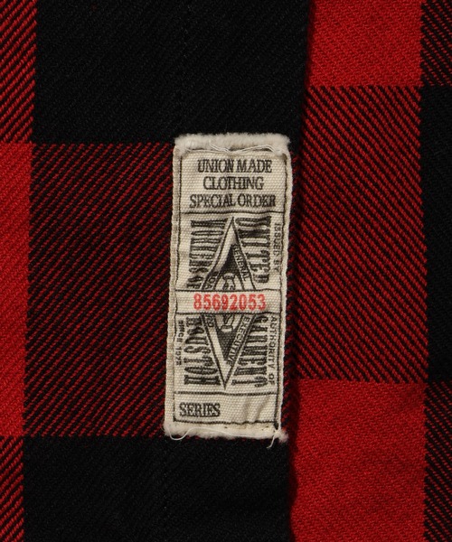 HOUSTON（ヒューストン）の「【HOUSTON/ヒューストン】BLOCK CHECK VIYELLA SHIRT/ブロックチェックビエラシャツ（シャツ/ブラウス・メンズ・ネイビー/ブラック/グリーン系/レッド/ブラウン・M/L/XL）」の15枚目の写真