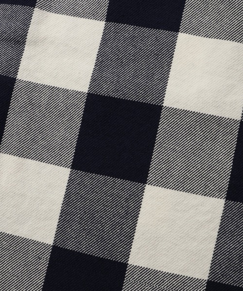 HOUSTON（ヒューストン）の「【HOUSTON/ヒューストン】BLOCK CHECK VIYELLA SHIRT/ブロックチェックビエラシャツ（シャツ/ブラウス・メンズ・ネイビー/ブラック/グリーン系/レッド/ブラウン・M/L/XL）」の22枚目の写真