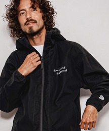 1minute 1second（ワンミニットワンセカンド）の「mj11687-faux leather zip parka シンセティックレザージップパーカー(1M26A080)（ブルゾン）」