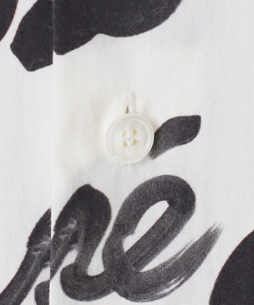 Spick & Span(スピックアンドスパン)の「《一部店舗+WEB限定》Typography Regular Shirts(シャツ/ブラウス・レディース・ホワイト・FREE)」の8枚目の写真
