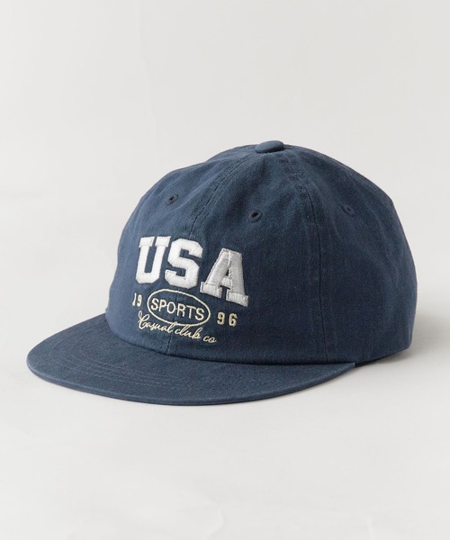 Chick(チック)の「USA Logo Embroidered Baseball Cap / USA ロゴ刺繍 ベースボールキャップ フラットバイザー レディース メンズ 秋 秋服 2026年秋冬(キャップ・レディース・ブラック/ブラウン/ベージュ/ネイビー/パープル・FREE)」の22枚目の写真