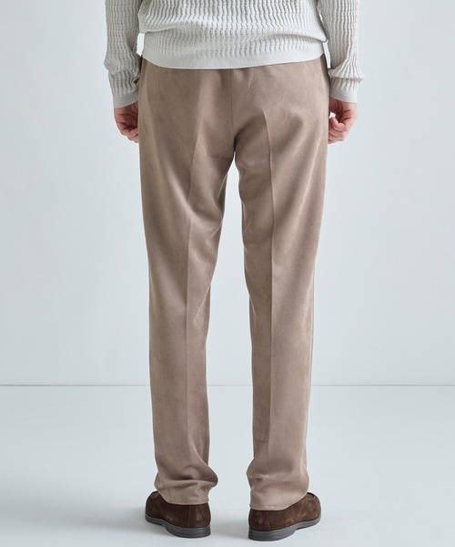 MEN'S BIGI(メンズビギ)の「フェイクスエードダンボール リラックスイージーパンツ(その他パンツ・メンズ・ブラック/ベージュ/チャコールグレー・03/04/02/01)」の5枚目の写真