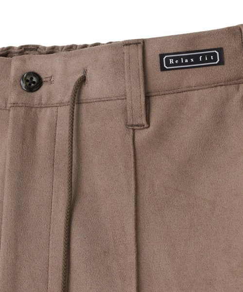 MEN'S BIGI(メンズビギ)の「フェイクスエードダンボール リラックスイージーパンツ(その他パンツ・メンズ・ブラック/ベージュ/チャコールグレー・03/04/02/01)」の16枚目の写真