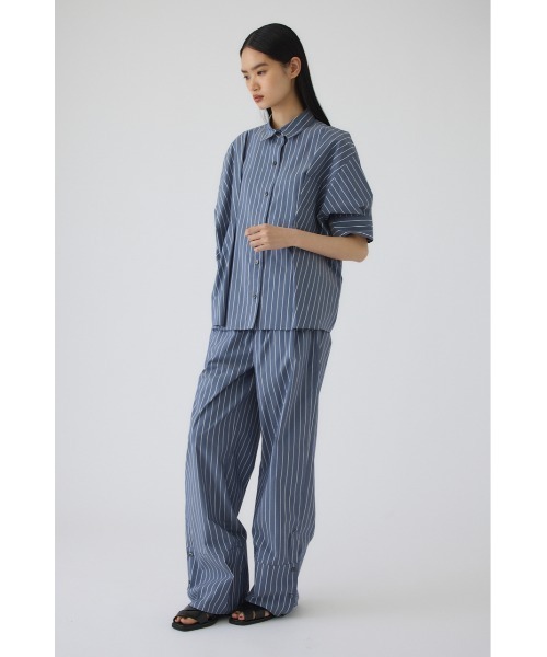 RIM.ARK(リムアーク)の「Serene shirt pants(セリーンシャツパンツ)(その他パンツ・レディース・ホワイト/マルチ/ネイビー・38/36)」の21枚目の写真