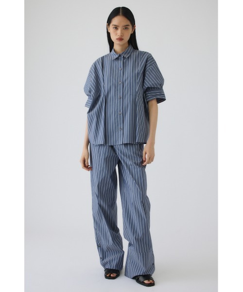 RIM.ARK(リムアーク)の「Serene shirt pants(セリーンシャツパンツ)(その他パンツ・レディース・ホワイト/マルチ/ネイビー・38/36)」の15枚目の写真