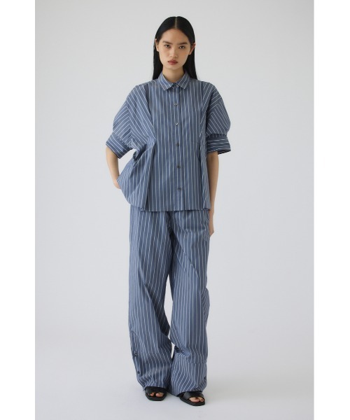 RIM.ARK(リムアーク)の「Serene shirt pants(セリーンシャツパンツ)(その他パンツ・レディース・ホワイト/マルチ/ネイビー・38/36)」の13枚目の写真