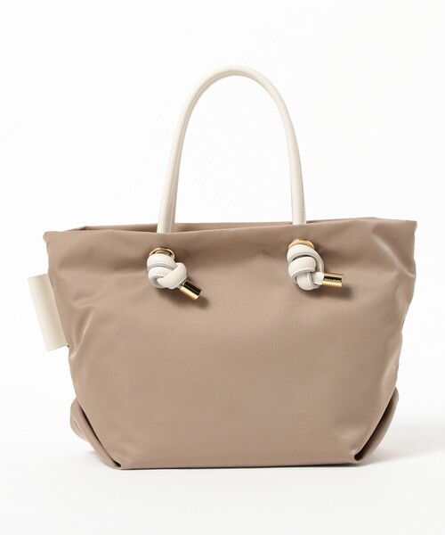 Demi-Luxe BEAMS（デミルクス ビームス）の「VIOLAd’ORO / BIANCA ナイロン トートバッグ S（トートバッグ・レディース・チャコールグレー/ライトブラウン/ブラウン系その他4・ONE SIZE）」の7枚目の写真