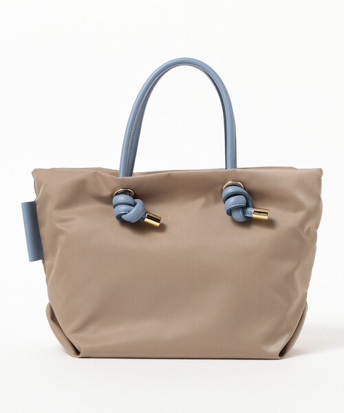 Demi-Luxe BEAMS（デミルクス ビームス）の「VIOLAd’ORO / BIANCA ナイロン トートバッグ S（トートバッグ・レディース・チャコールグレー/ライトブラウン/ブラウン系その他4・ONE SIZE）」の11枚目の写真