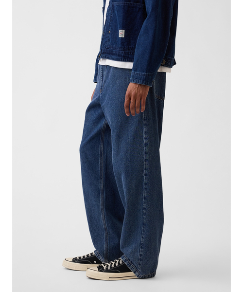 GAP(ギャップ)の「プルオン バギーデニム(デニムパンツ・メンズ・インディゴブルー・S/XL/XS/L/M)」の3枚目の写真