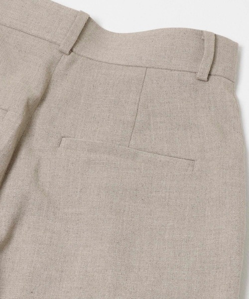 URBAN RESEARCH ROSSO WOMEN(アーバンリサーチ ロッソ)の「防シワハイウエストワイドスラックス(スラックス・レディース・ブラック/モカ・38/36/34/TALL)」の21枚目の写真