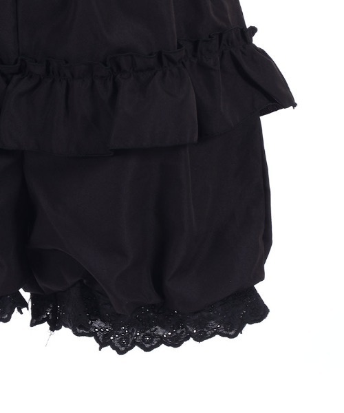 axes femme POETIQUE(アクシーズファムポエティック)の「コットンレースドロワーズ(その他パンツ・レディース・ホワイト/ブラック・MEDIUM)」の14枚目の写真