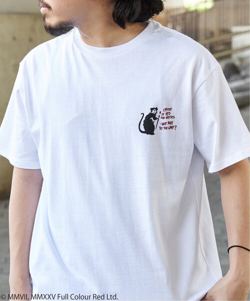 VENCEEXCHANGE(ヴァンスエクスチェンジ)の「Banksy バンクシー HOME SWEET HOME Tシャツ(Tシャツ/カットソー・メンズ・ブラック/ホワイト・L/M/LL)」の3枚目の写真