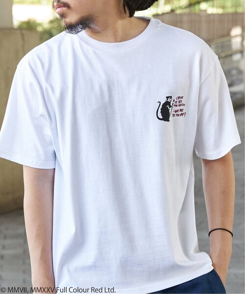 VENCEEXCHANGE(ヴァンスエクスチェンジ)の「Banksy バンクシー HOME SWEET HOME Tシャツ(Tシャツ/カットソー・メンズ・ブラック/ホワイト・L/M/LL)」の4枚目の写真
