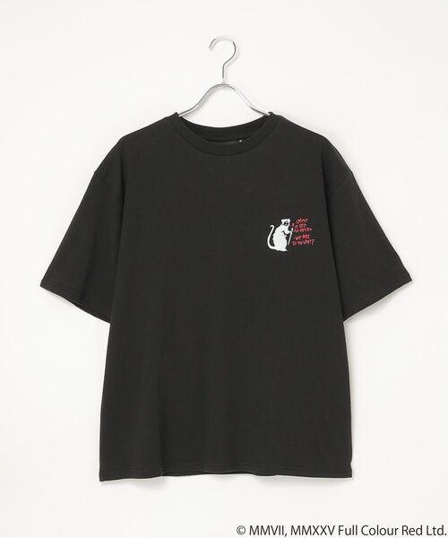 VENCEEXCHANGE(ヴァンスエクスチェンジ)の「Banksy バンクシー HOME SWEET HOME Tシャツ(Tシャツ/カットソー・メンズ・ブラック/ホワイト・L/M/LL)」の5枚目の写真