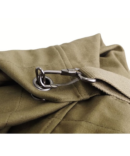 Beautiful Harmony（ビューティフルハーモニー）の「キャンバスダッフルバッグ XS（ショルダーバッグ・メンズ・ブラック・X-SMALL）」の4枚目の写真