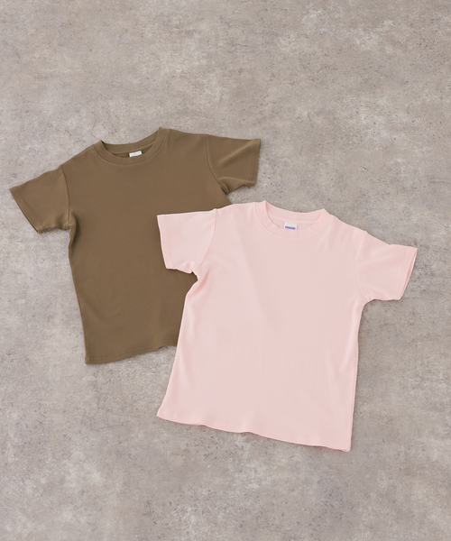 GOAT(ゴート)の「GOAT/ゴート SLOBE別注 フライスハンソデPACK TEE(Tシャツ/カットソー・レディース・ブラウン/ブラック・FREE)」の2枚目の写真