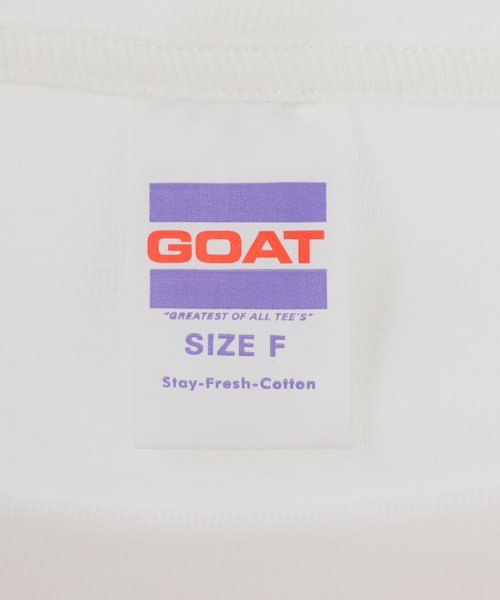 GOAT(ゴート)の「GOAT/ゴート SLOBE別注 フライスハンソデPACK TEE(Tシャツ/カットソー・レディース・ブラウン/ブラック・FREE)」の7枚目の写真