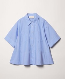 AEWEN MATOPH | <AEWEN MATOPH>パターン ペプラムシャツ ウォッシャブル(シャツ/ブラウス)